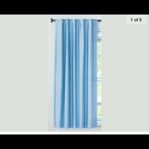 NWOT PILLOWFORT BABY BLUE 63x42 BLACKOUT CURTAINS